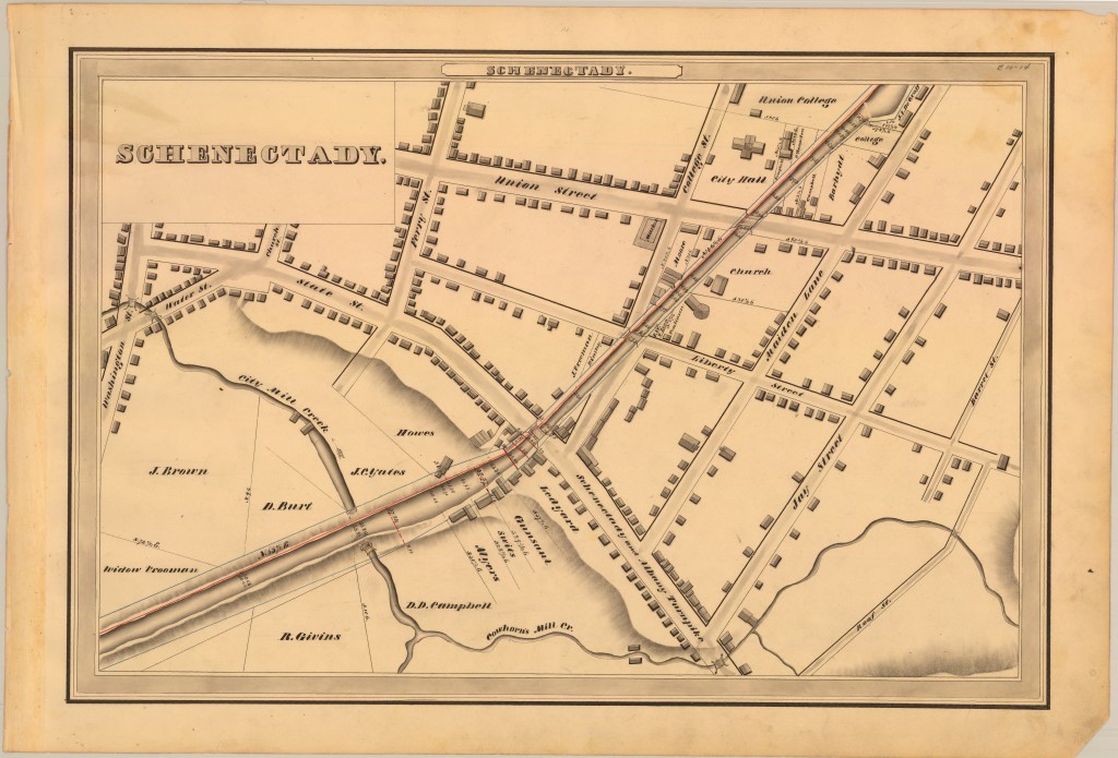 1834 Erie Canal Schenectady