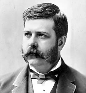 George Westinghouse at an early age in 1884.