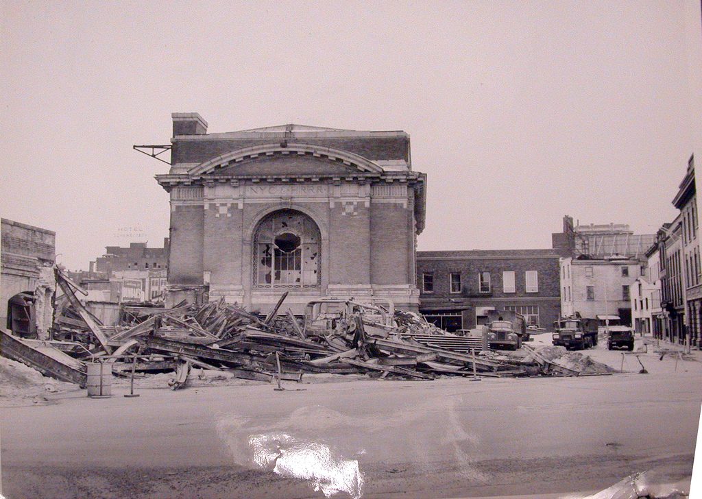 Schenectady Union Station Demolition 1971