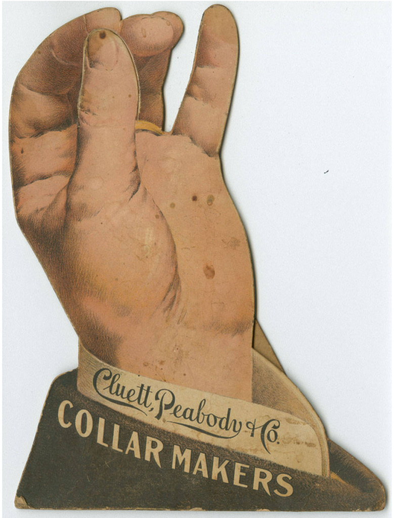 Cluett, Peabody display card