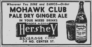 Mohawk Club Ginger Ale