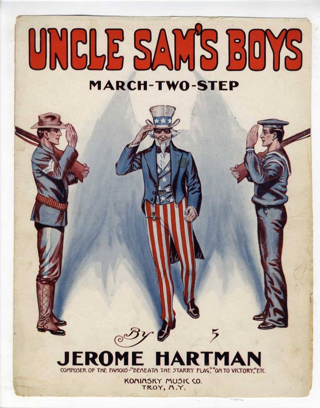 Jerome Hartman Sadie Koninsky Uncle Sam's Boys