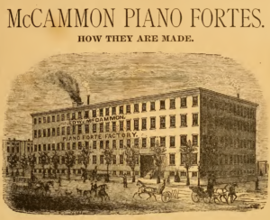 McCammon Piano Fortes How They Are Made illustration
