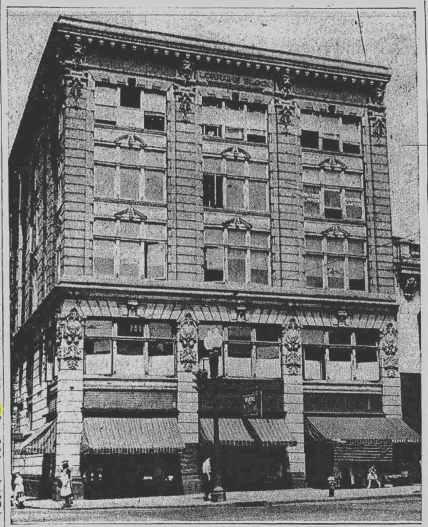 The Lorraine Block, 505 State Street, Schenectady, from 1901-1972