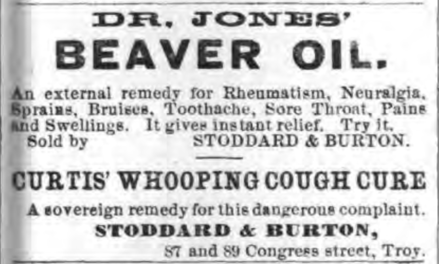 Dr. Jones’ Beaver Oil: No Beaver, No Dr. Jones