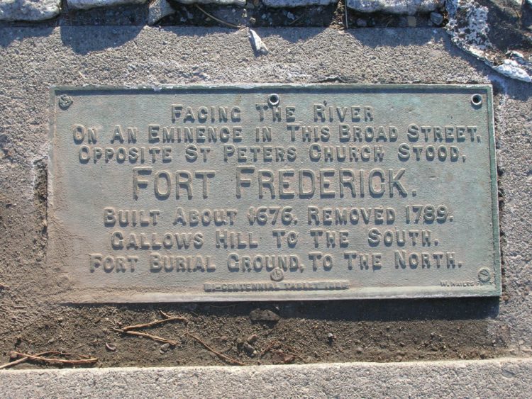 Fort Frederick Marker