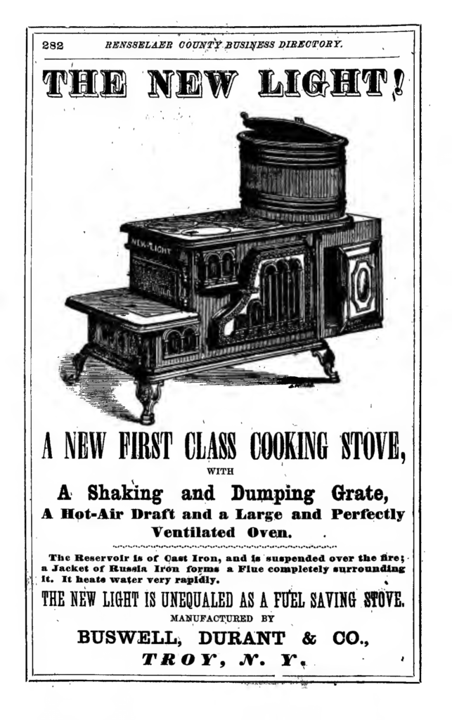 Buswell Durant stove