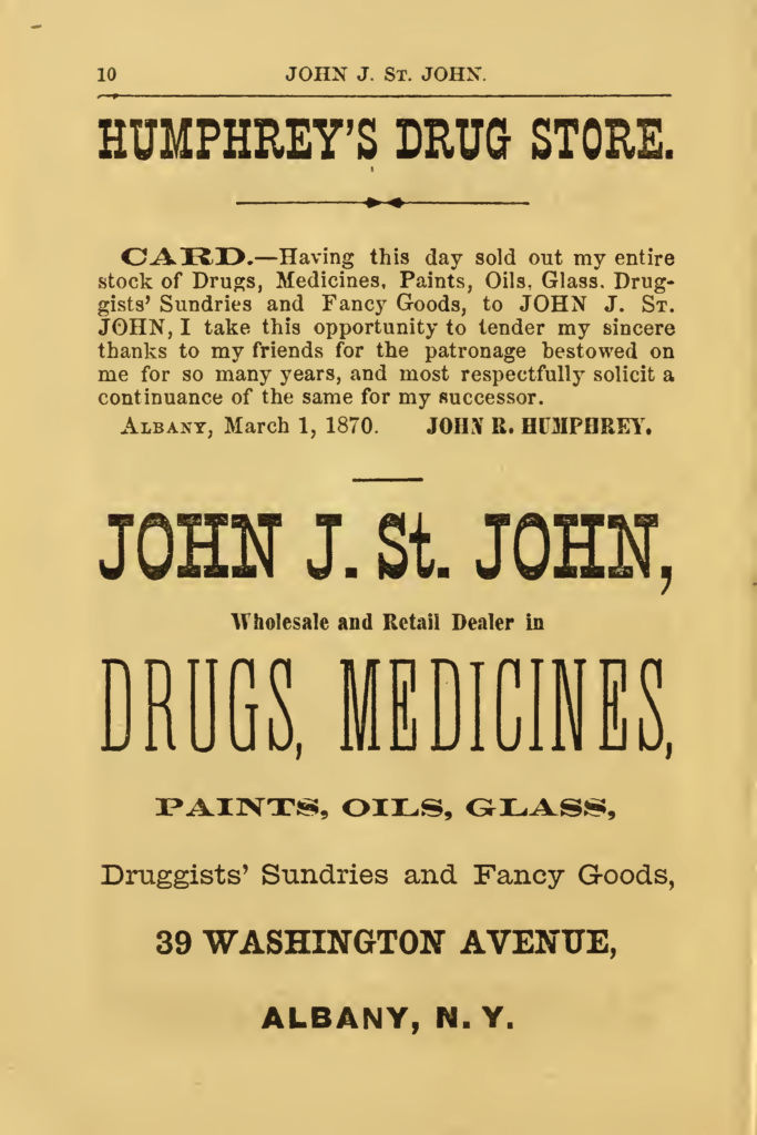 John J St John drugs