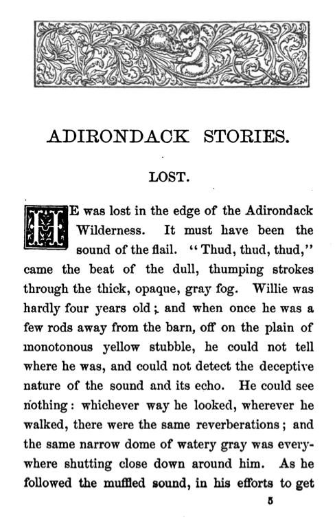 Philander Deming’s Adirondack Stories