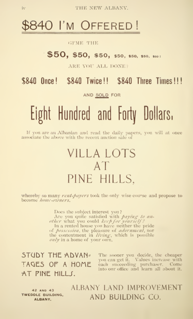 Villa Lots at Pine Hills