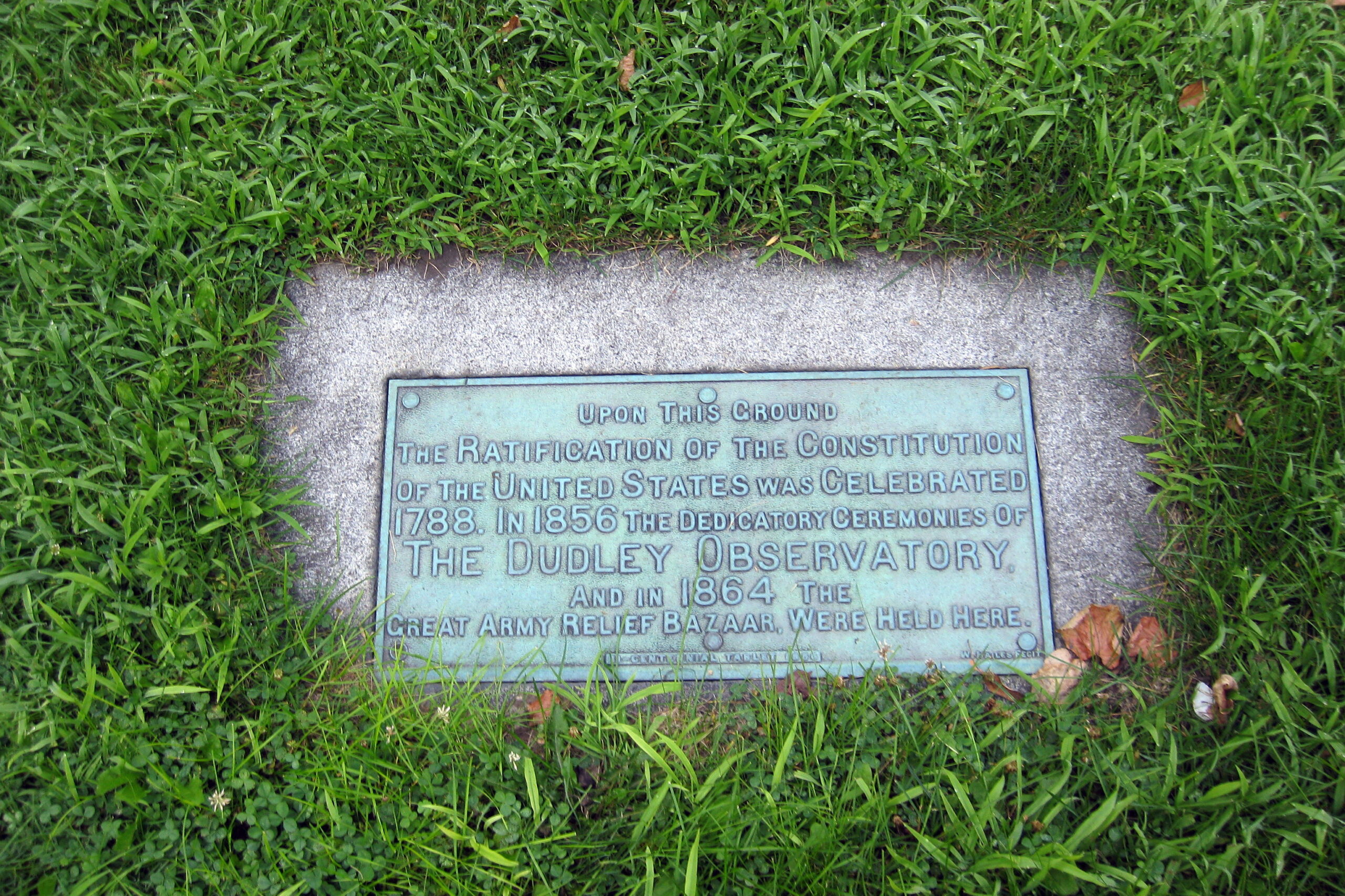 Albany Bicentennial Tablet No. 31 – Academy Park